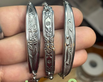 Stainless Steel Spoon Bracelets Adjustable