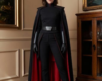 Handgjord andra syster cosplay-dräkt, Star Wars-skurkdräkt.