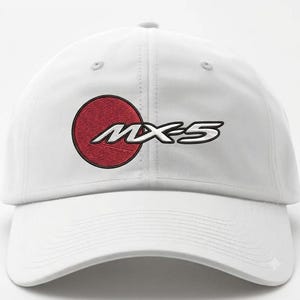 MX-5 Cap - mit echter Stickerei und geschlossener Rückseite - Flexfit (!) 6277 image 1