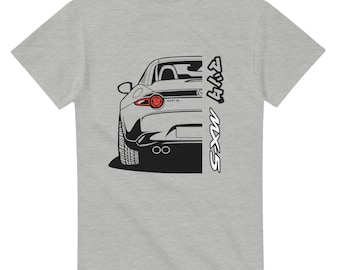 MX-5 ND FM Heavyweight Unisex T-Shirt mit Rundhalsausschnitt | Gildan® 5000