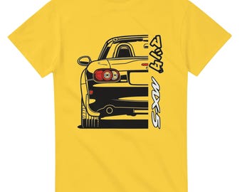 MX-5 NB Mazda 5MX Heavyweight Unisex T-Shirt mit Rundhalsausschnitt | Gildan® 5000