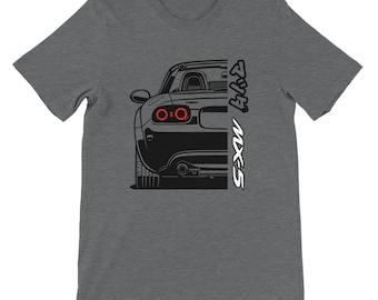 MX5 WC LED-Lichter T-Shirt | Bella + Canvas 3001