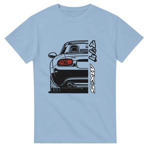 MX-5 NC Heavyweight Unisex T-Shirt mit Rundhalsausschnitt | Gildan® 5000