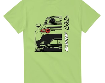 MX-5 ND Heavyweight Unisex T-Shirt mit Rundhalsausschnitt | Gildan® 5000