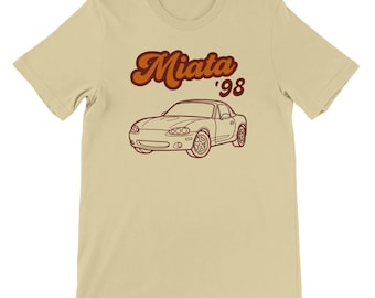 MX5 NB Retro classic Mazda MX-5 Miata Shirt (1) - Premium Unisex T-Shirt (Bella + Canvas 3001)