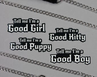Tell Me I’m Good Stickers | Praise Kink Sticker