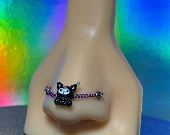 Kuromi Nose Chain