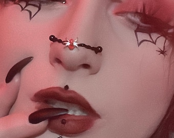 Spider Nose Chain