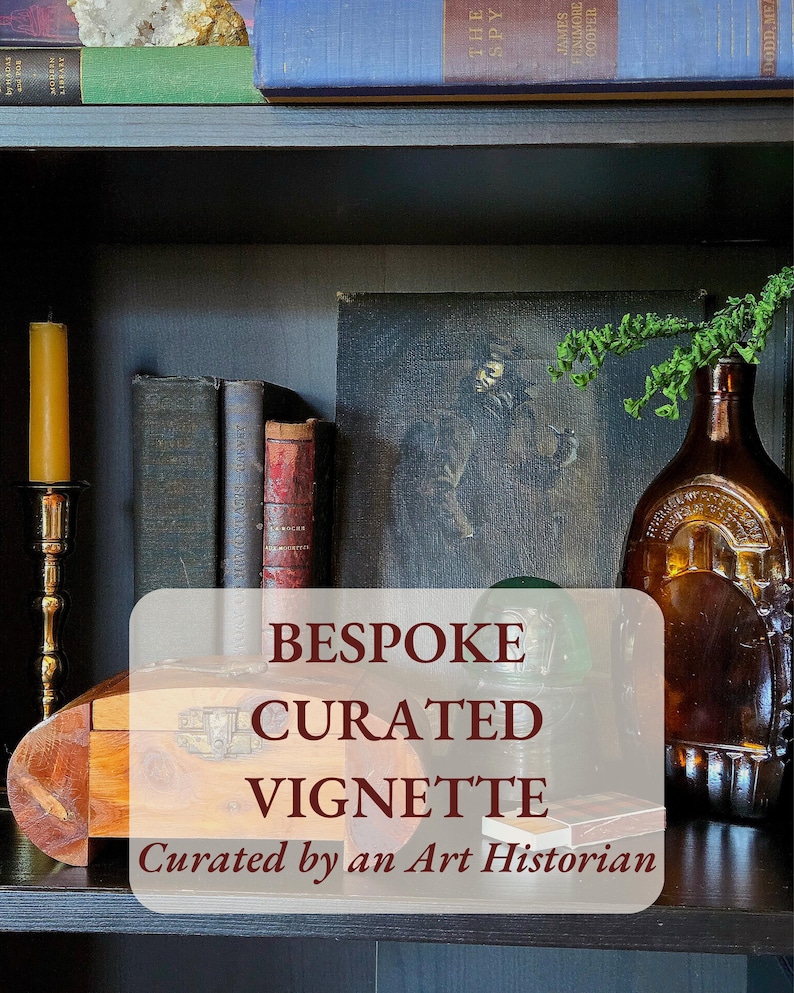 Vignette vintage sur mesure | Service de stylisme d'intérieur | Collection esthétique image 1