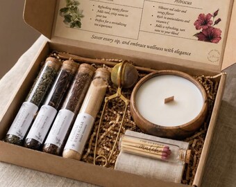 Get Well Soon Gift Box | Cozy Herbal Tea Care Package for Recovery & Comfort