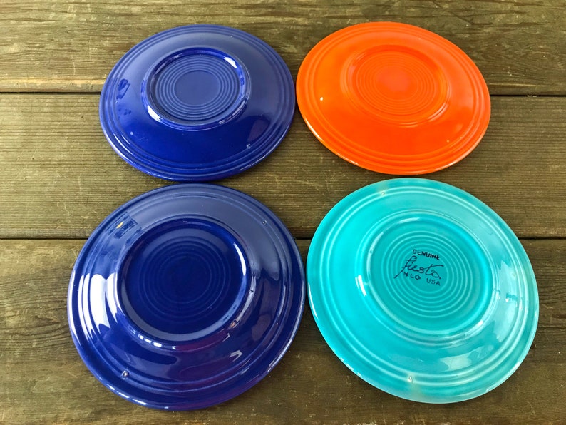 Fiestaware 6 Bread/Butter Plate VINTAGE 1940s Original Etsy
