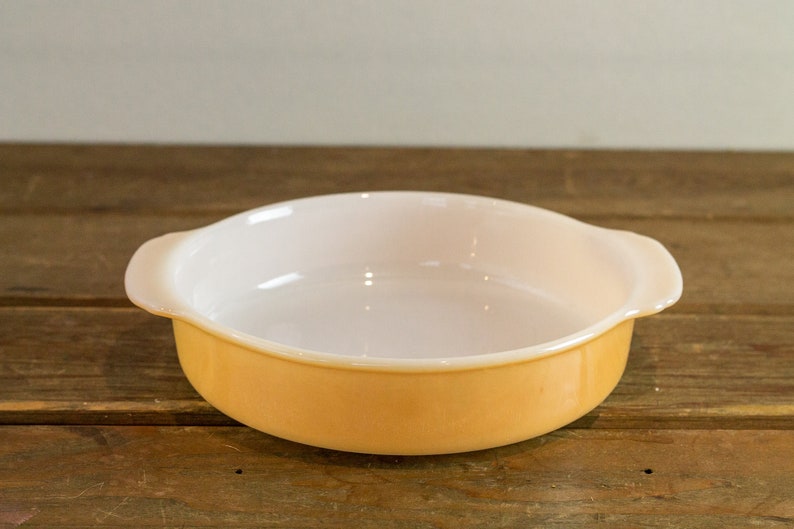 Fire King Peach Lustre Bakeware Collection 1 Qt Loaf Pan 1.5 Etsy