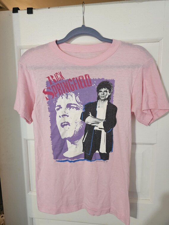 Rick Springfield Vintage T-shirt 1984