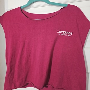 Loverboy Tour Tshirt - Etsy