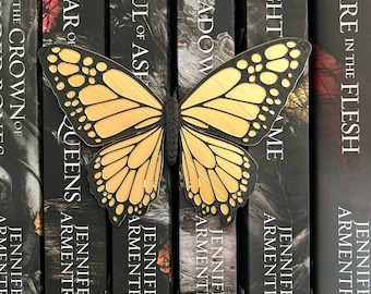 3D Printed Butterfly Book Hugger - Bookshelf Decor