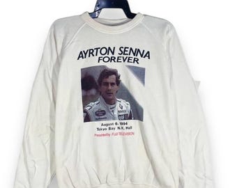 ヴィンテージ 1994 アイルトン・セナ フォーエバー スウェットシャツ