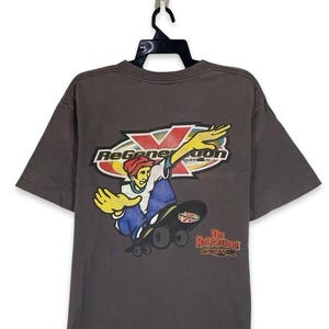 Vintage 90s do creatuon skateboard skategang chad muska rodney mullen tshirt tees tee crewneck size L