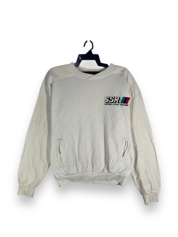 Vintage 90s Ssr Speed Star Racing Wheel Racing Team Sweatshirt