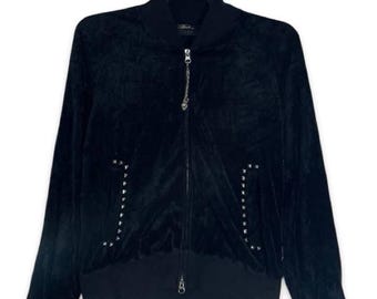 Vintage Hysteric Glamour Punk Velour Jacket – Nobuhiko Kitamura Design