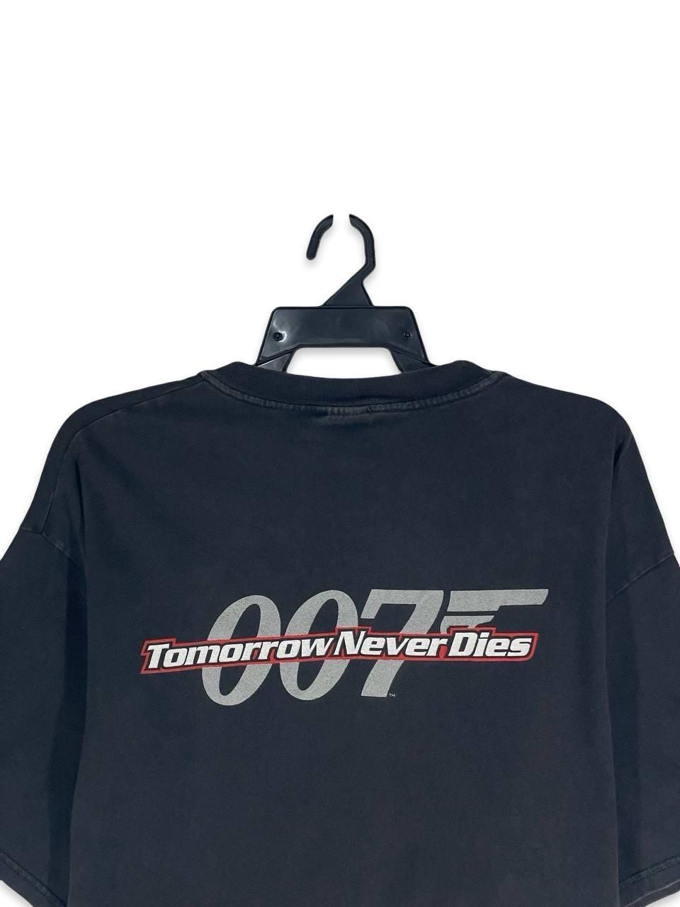 Vintage 1997 James Bond Tomorrow Never Dies 007 Movie T-shirt XL