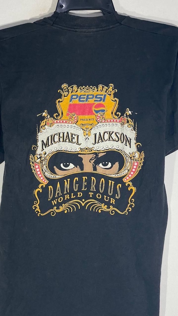 Vintage 90s michael jackson pepsi tour tshirt tees te… - Gem