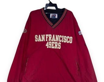 Sudadera vintage de los San Francisco 49ers de los años 90, talla XL