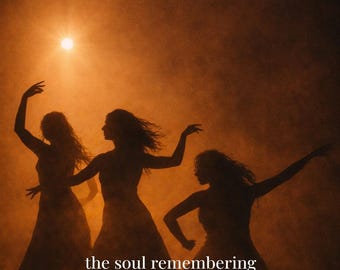 Afdrukbare muurkunst silhouetdans, vrouwelijk balletdecor, inspirerende poëzie (digitale download)