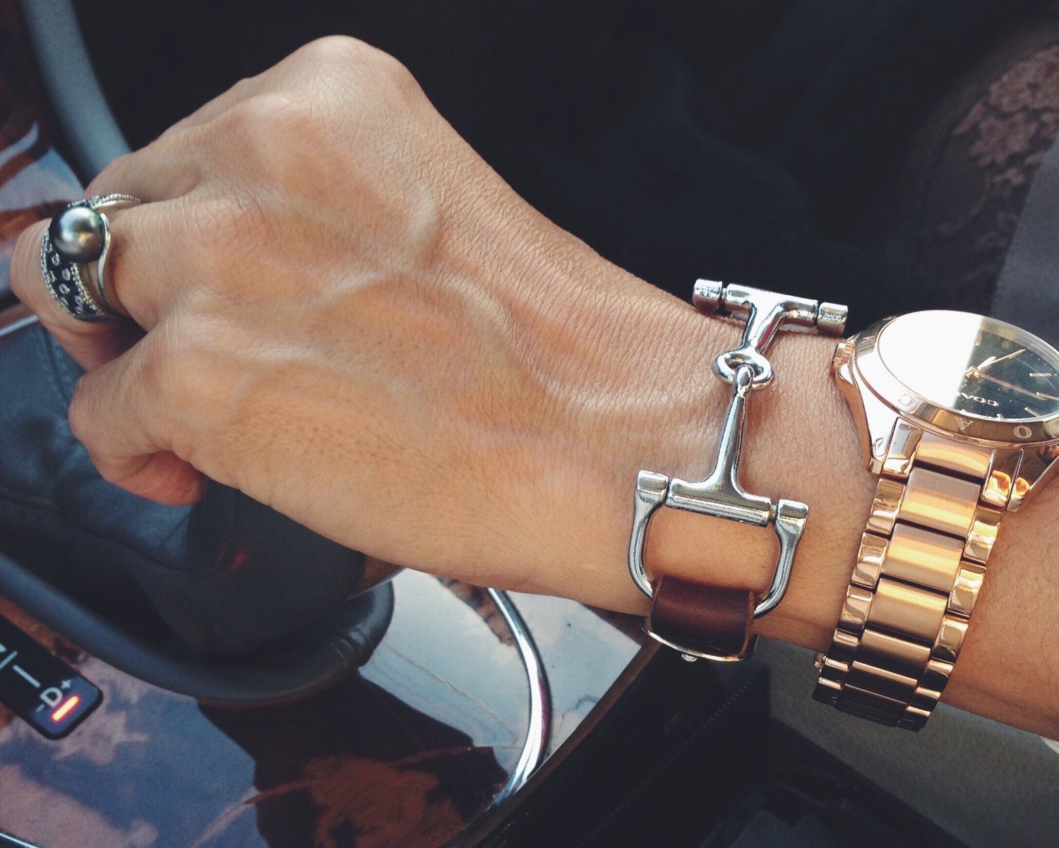 Equestrian Bracelet Horse Bracelet Silver Snaffle Bracelet Etsy