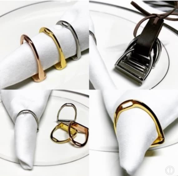 Napkin rings etsy sale