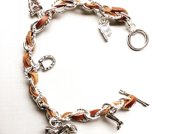 Horse Charm Bracelet