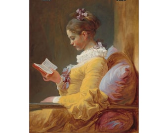 Jean Honore Fragonard - Young Girl Reading - 1769