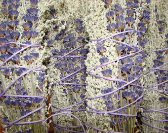 Sage and Lavender Smudge Bundle: Sustainably Harvested, 10"