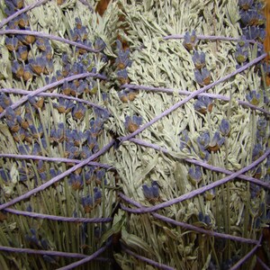 Smudge Bundle, Sage and Lavender , Cotton Twine, Smudge Stick SWEET image 9