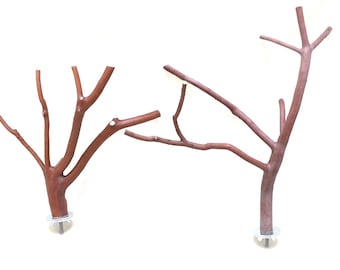 Manzanita Bird Perches Oven Cured Chemical Free Wood Set of 2 * Perfect