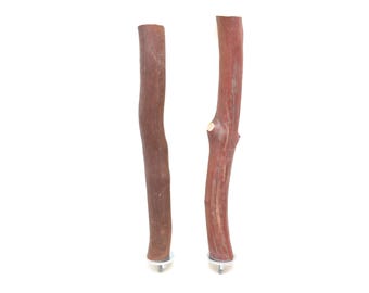 Manzanita Bird Perches - Natural Wood, Chemical Free - Set of 2 * About 1" Dia.