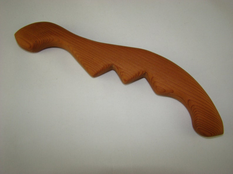 Redwood Massage Tool Wooden 9 Inches Long Image 0
