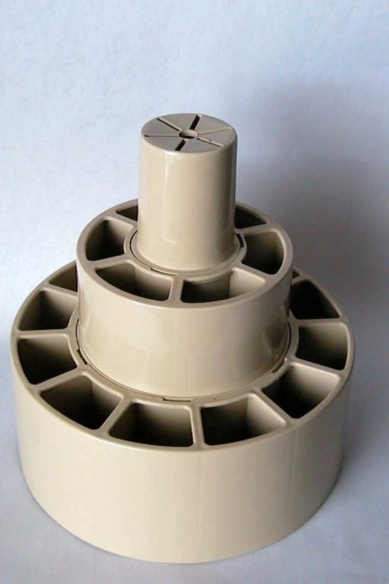 Vintage Kitchen Utensil Tool Carousel Spinning Lazy Susan Etsy