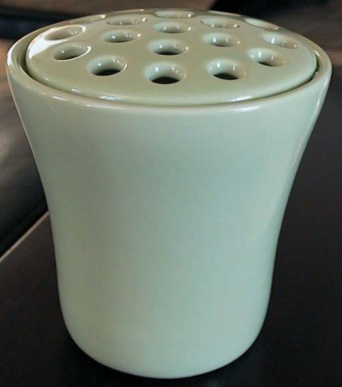 RARE Vintage 6 Vase with Flower Frog Lid / 19 Holes in Etsy