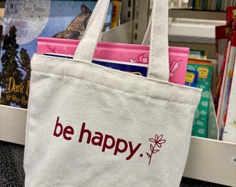 Kids Canvas Tote Bag | Toddler Art Bag | Creative Expression