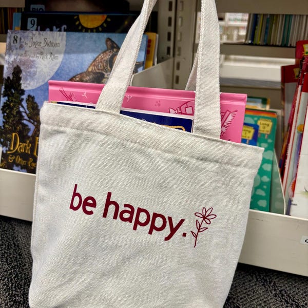 Kids Canvas Tote Bag | Toddler Art Bag | Creative Expression