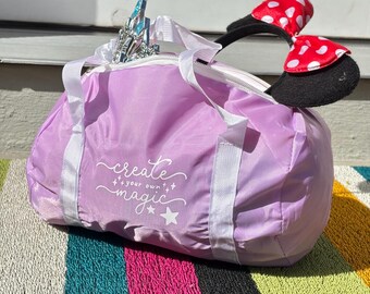 Kids Play Duffle Bag | Stuffed Animal Carrier, Dress Up Bag, "Create Your Own Magic"