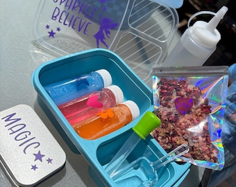Kids Fairy Potion Kit | Reusable Sensory Mixing Set, Outdoor Play (Ages 3+)