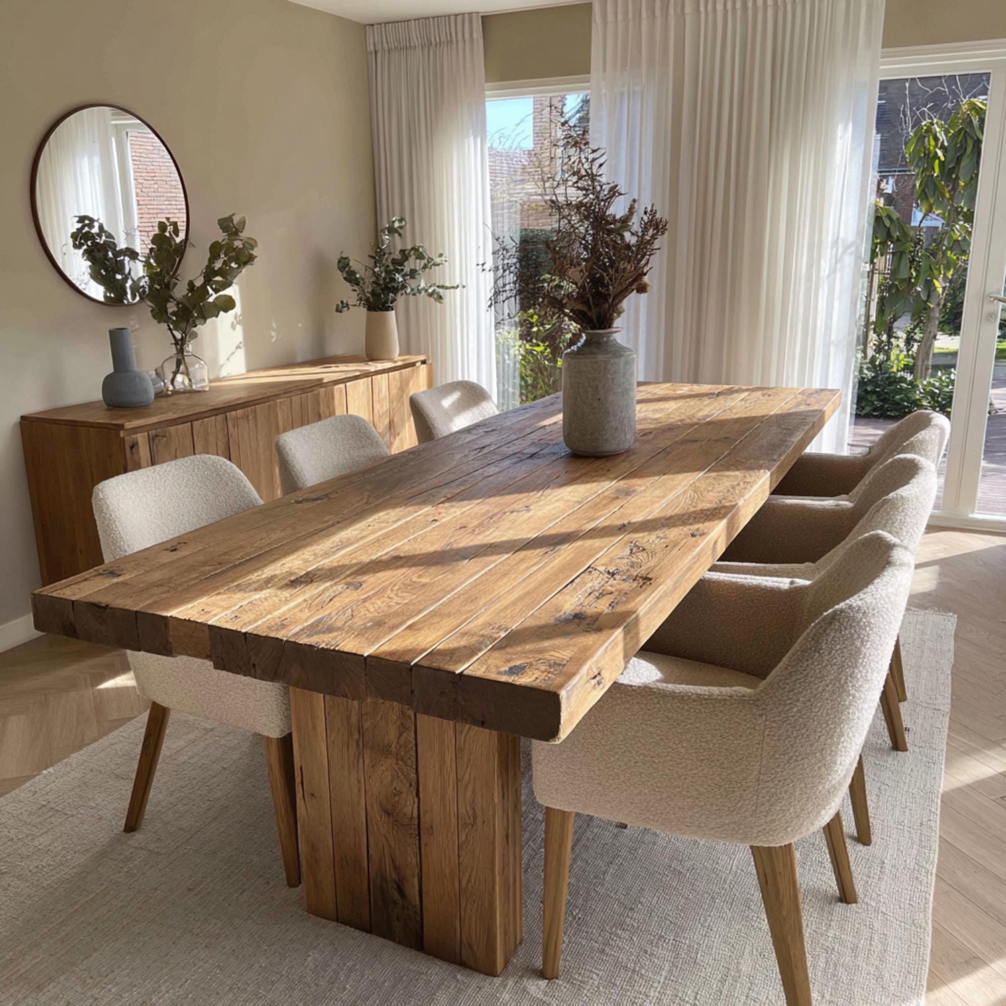 Handmade Live Edge Hardwood Dining Table, Custom Solid Wood - Etsy Canada
