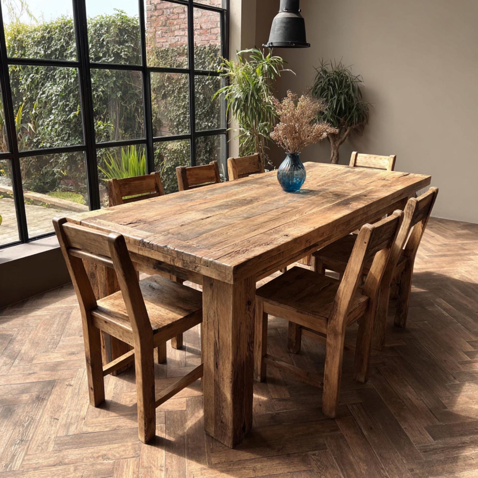 Handmade Live Edge Walnut Dining Table, Custom Solid Wood - Etsy