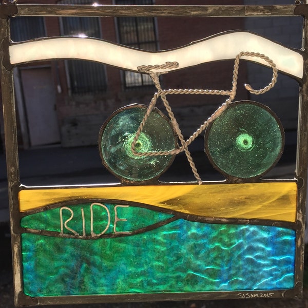 Ride bike panel