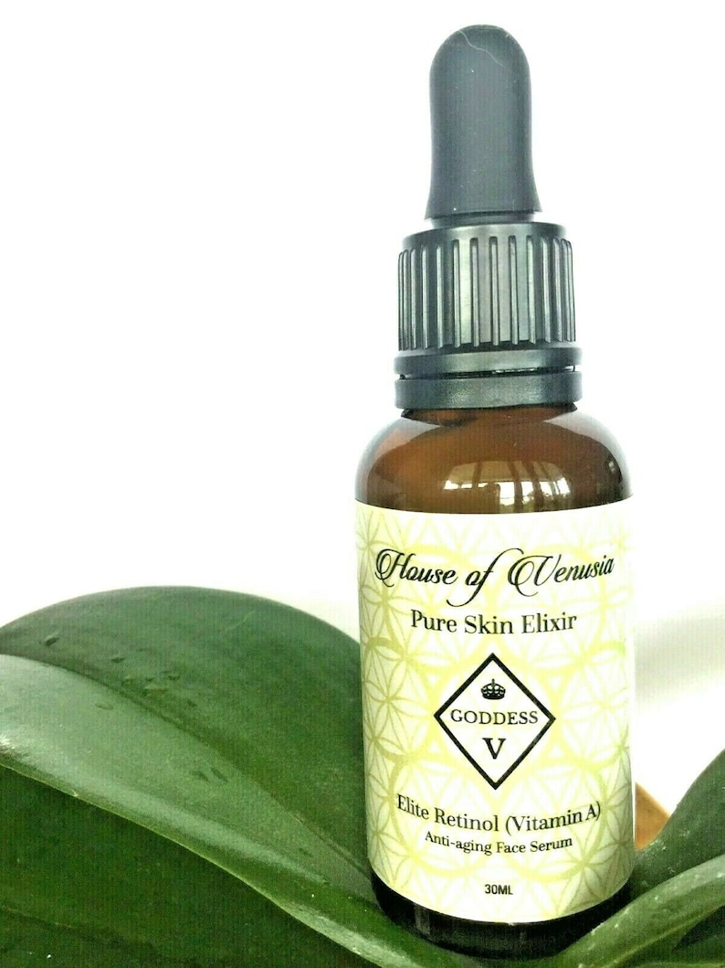 Retinol anti-rimpel gezichtsserum Vitamine A Krachtig 2,5% Anti-veroudering, organisch 30 ml x 1 anti-veroudering, organisch, kristallijn, doordrenkt met LIEFDE afbeelding 7
