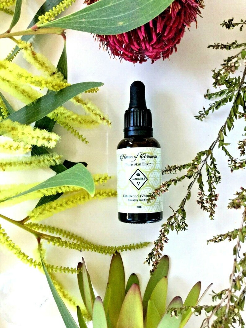 Retinol anti-rimpel gezichtsserum Vitamine A Krachtig 2,5% Anti-veroudering, organisch 30 ml x 1 anti-veroudering, organisch, kristallijn, doordrenkt met LIEFDE afbeelding 8