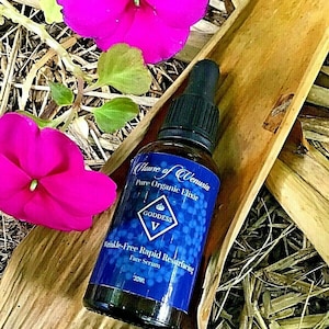 Anti-Aging Wrinkle-Free Rapid Resurfacing Face Serum - Organic Botanicals 30Mls Anti-Aging Organic Crystalline LOVE Infused