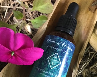 Anti-aging Plant Stem Cell Face Lift Collagen Boost Organic Face Serum Elixir Latest Advanced Skincare 30MLx1 Crystalline LOVE Infused