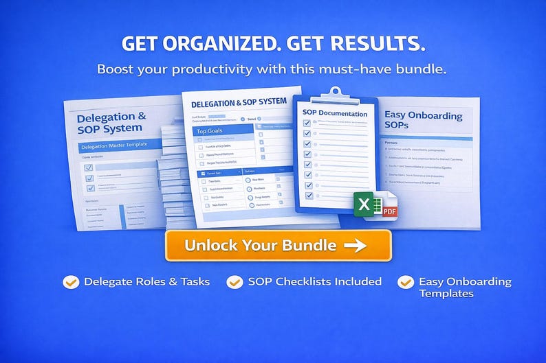 DF Delegation & SOP System | Task Delegation, Standard Operating ...